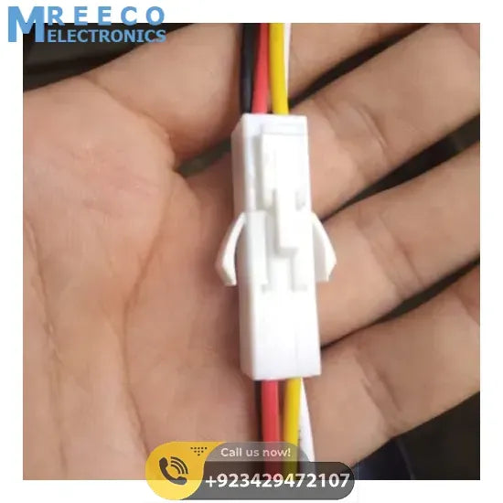 4 Pin Power Connector 12V ATX CPU Power Supply Extension Male to Female Cable Adapter - Back View