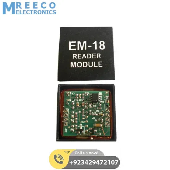 EM-18 EM18 RFID Reader Module in Pakistan - Back View