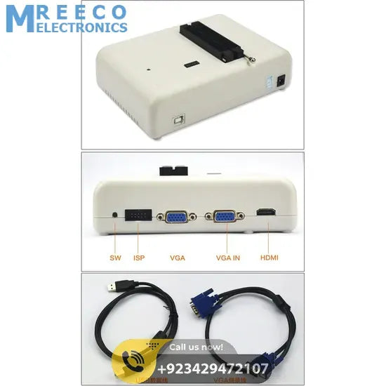 RT809H EMMC NAND FLASH Programmer BIOS Programmer - Bottom View