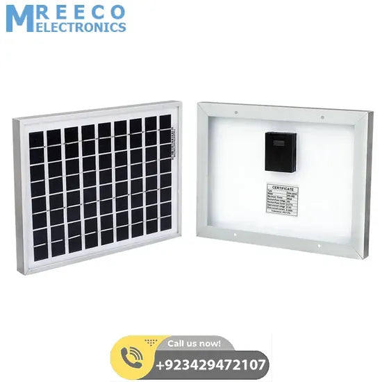 10W Solar Panel 18 Volt Pv Solar Module Solar Cell Panel In Pakistan - Back View