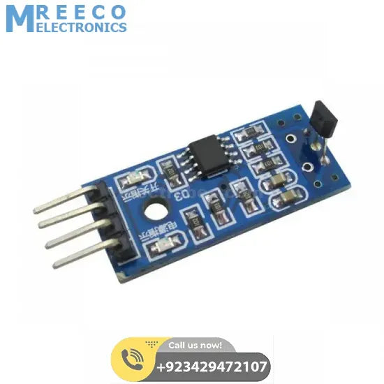 KY024 Linear Magnetic Hall Effect Sensor In Pakistan - Side View
