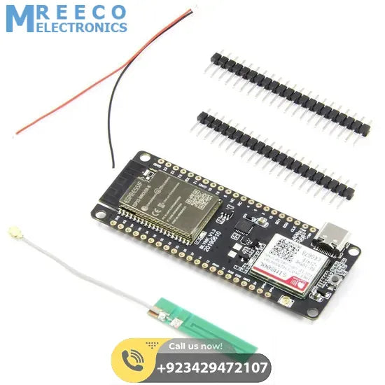T-Call V1.3 ESP32 SIM800L GSM Module - Bottom View