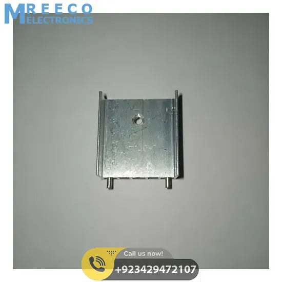 TO3P Black and Silver Heat Sink - Display View