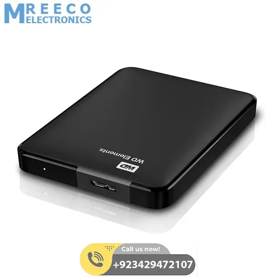 WD Element Portable Hard Disk Portable External Case - Side View