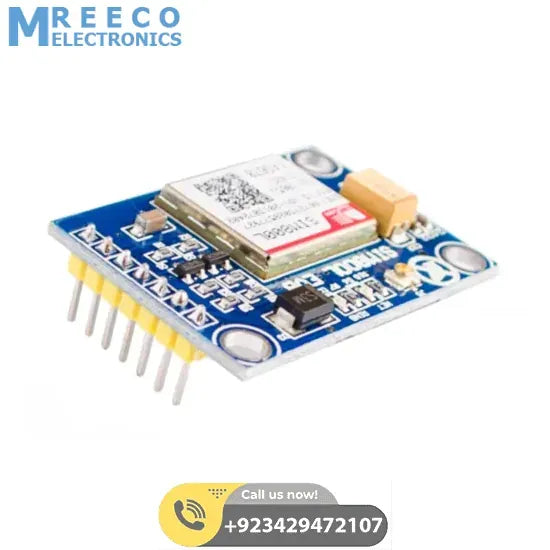 SIM800L 5V Volume 2 Wireless GSM GPRS Quad Band Module - Side View