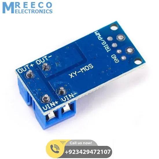 15A 400W MOSFET Trigger Switch Drive Module - Bottom View