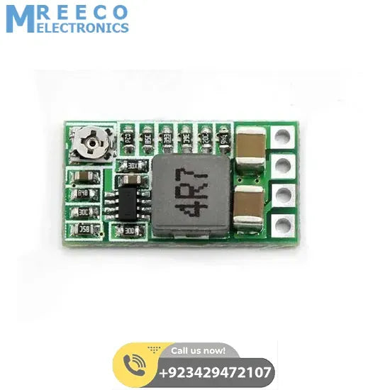 HW-613 Adjustable DC To DC Buck Converter Module 3A - Front View
