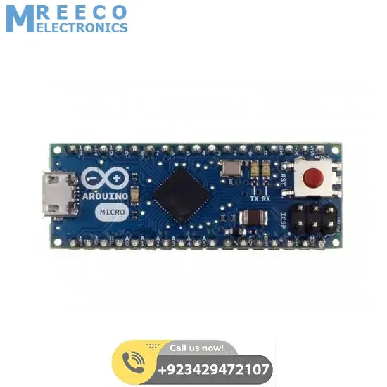 DELL Arduino Micro ATmega32U4 DELL - Side View