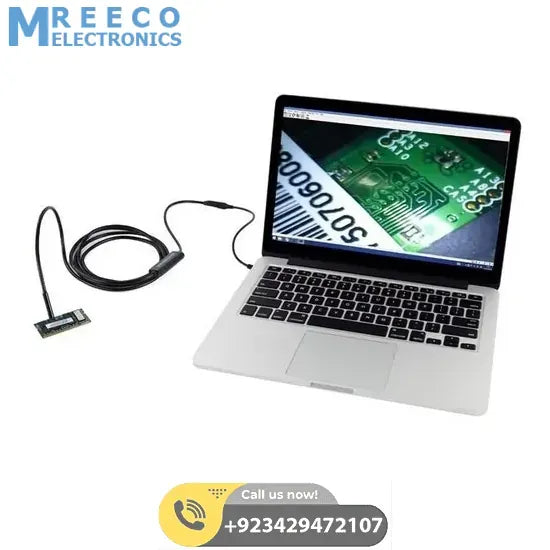 6 LED 7mm Lens USB Android Waterproof Endoscope Borescope Snake Tube Camera - Back View