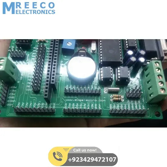 PIC Lab-III Microchip PIC Microcontroller development board - Back View