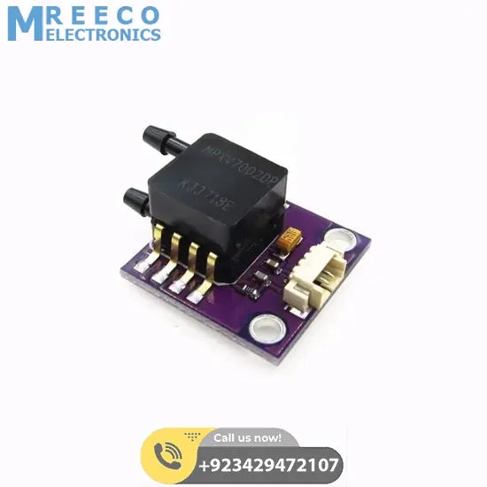 Arduino Pressure Sensor Module MPXV7002DP - Top View