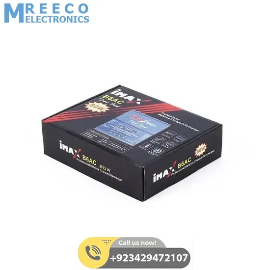 iMAX 80W NiMH 3S RC Lipo Battery Balance Charger Discharger B6AC - Angle View