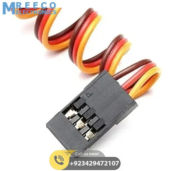 EMAX Mini Analog Metal Gear Servo Motor Set ES08MA - Bottom View