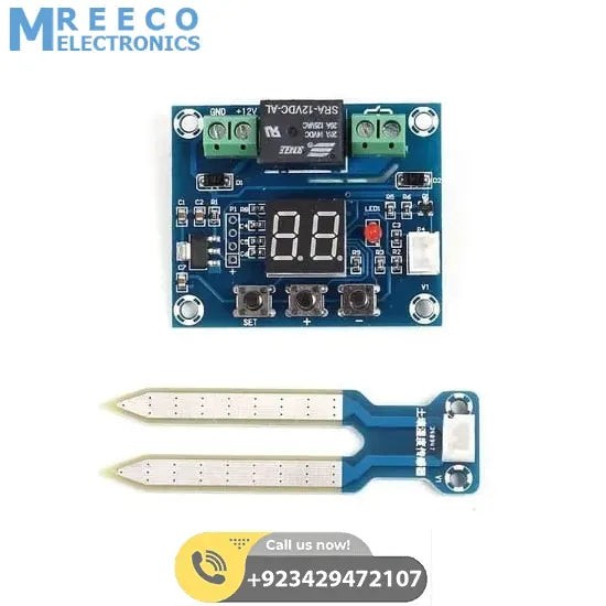 Digital Soil Moisture Sensor XH M214 Automatic Humidity Controller Module - Top View