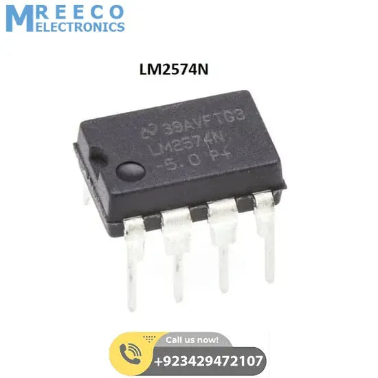 Stock Lot LM2574 ADJ Voltage Buck Regulator IC - Front View