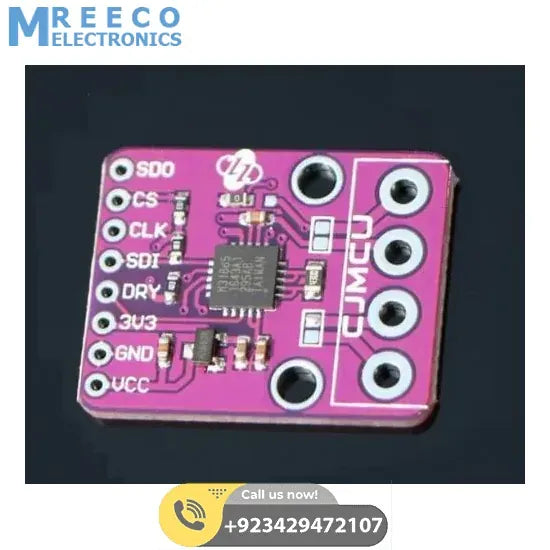 PT100 RTD Temperature Sensor Amplifier Module max31865 in pakistan - Side View