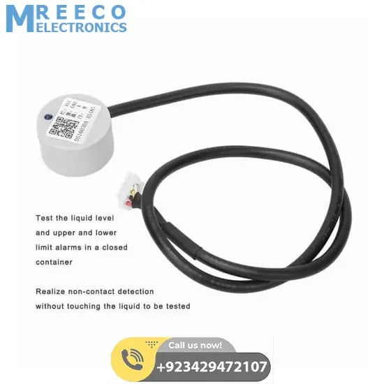 Ultrasonic Non Contact Liquid Level Sensor DS1603DA - Side View