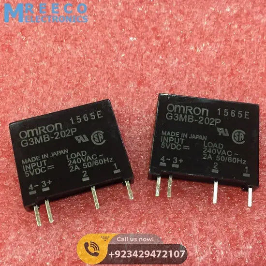 SSR Solid State Relay SSR G3MB-202P - Front View