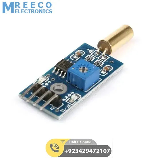 SW520D SW-520D Angle Sensor Module Ball Switch Tilt Sensor Module - Side View