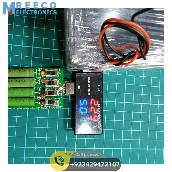 Euler | Raspberry Pi UPS 5V Battery Backup - Side View