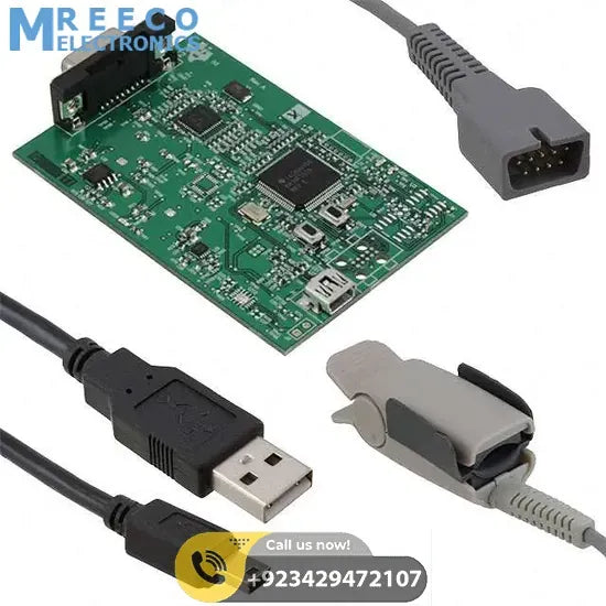 AFE4403 Integrated AFE for Heart-Rate Monitors and Pulse Oximeters Evaluation Board - Front View