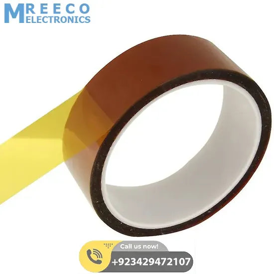 Kapton Heat Resistant Tape 24mm - Side View