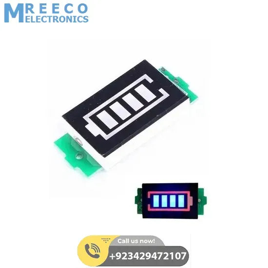 3S Lithium Battery Capacity Indicator - Side View