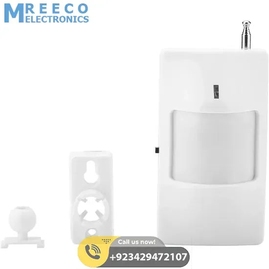 433MHZ Wireless PIR Motion Sensor Detector for Home Security - Front View