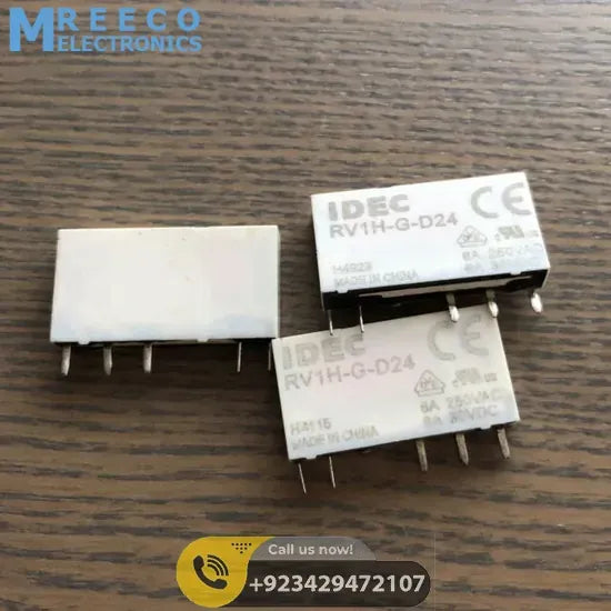 IDEC RV1H G D24 Used Power Relay - Back View