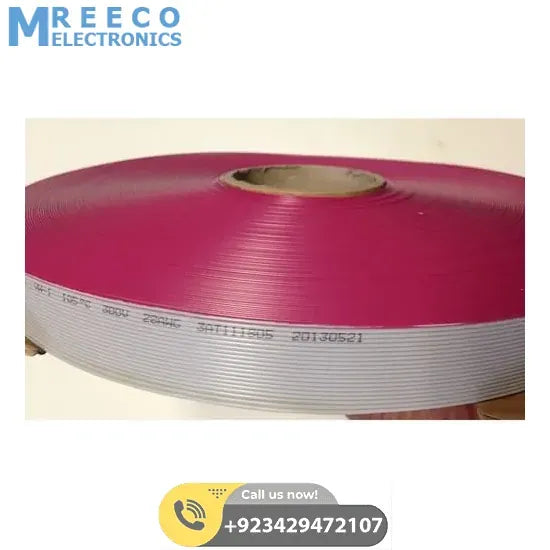 16 Pin Flat Ribbon Cable 250 Feet Long 1.27mm Pitch - Back View