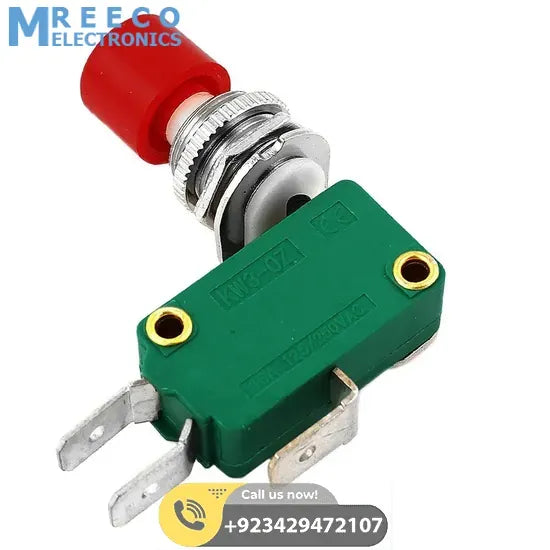 Limit Switch With Fitting - Front View