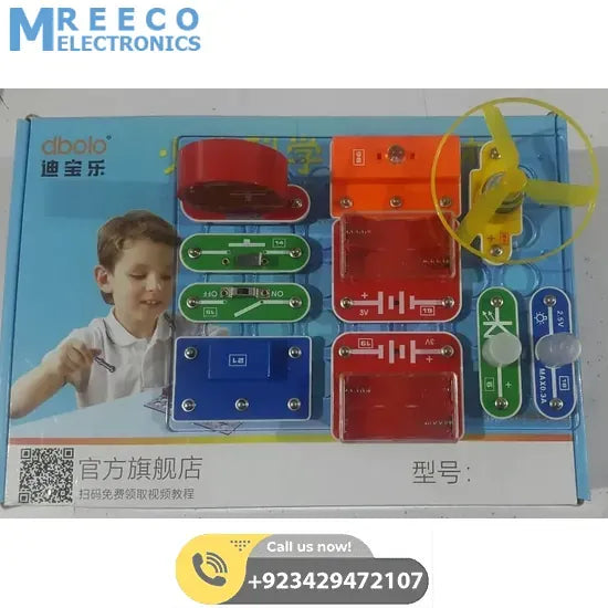 28 Circuits Snap Circuits For Kids - Back View