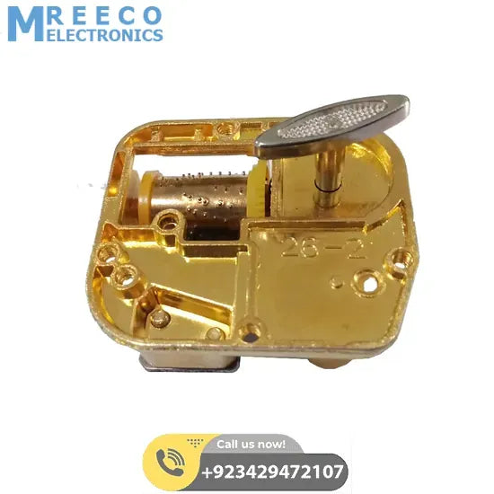STEM TOY 18 Note Mechanical Music Box Music Movement Set in Pakistan - Side View