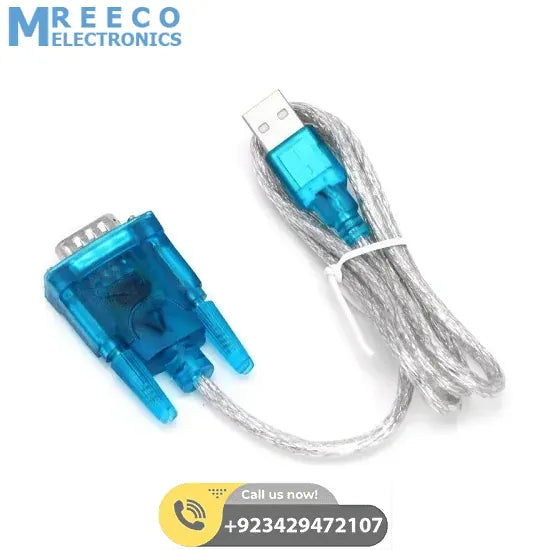 USB To Serial USB TO RS232 Converter DB9 - Side View