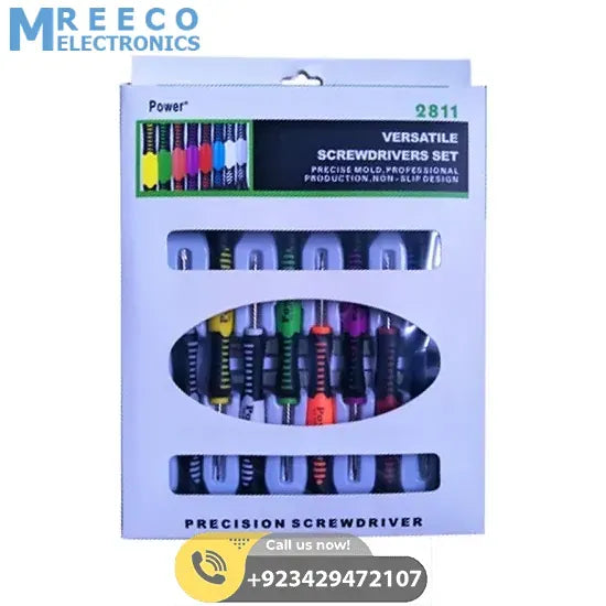 14 Pcs Repair Tools Screwdrivers Kit For Smartphone PC Tablet 2811 - Angle View