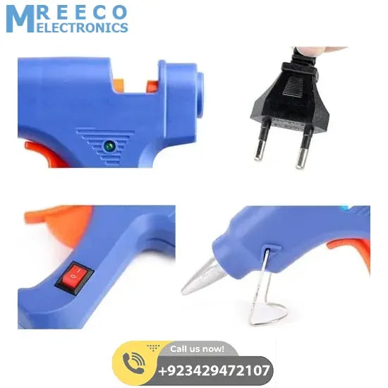 Hot Melt ABC-E15W Glue Gun For 7mm Glue Rod - Top View