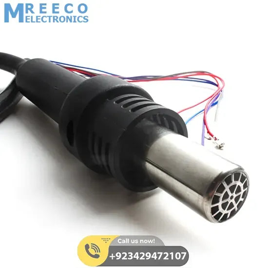 Hot Air Gun handle for KADA Rework soldering station 850 852D+ 5Wires - Front View