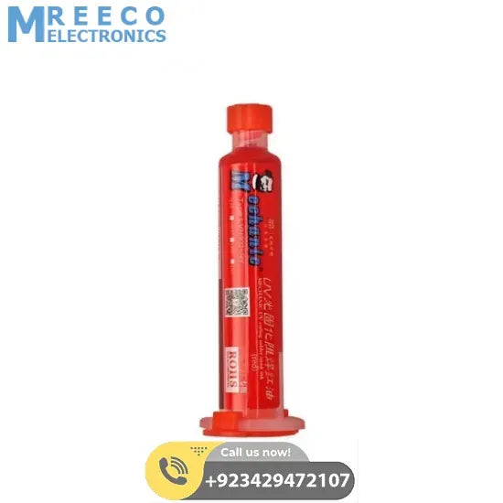 Mechanic Solder Paste in Syringe - Side View