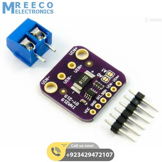 INA219 Bi-Direction DC Current Power Supply Sensor Module GY-219 Module in Pakistan - Back View