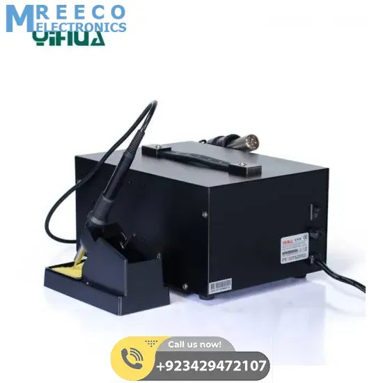 Brushless Hot Air Pump Soldering SMD Rework Station YIHUA YH852 - Top View