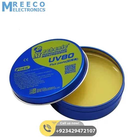 Mechanic No Clean BGA Tin Solder Flux Paste MCN-UV80 - Front View