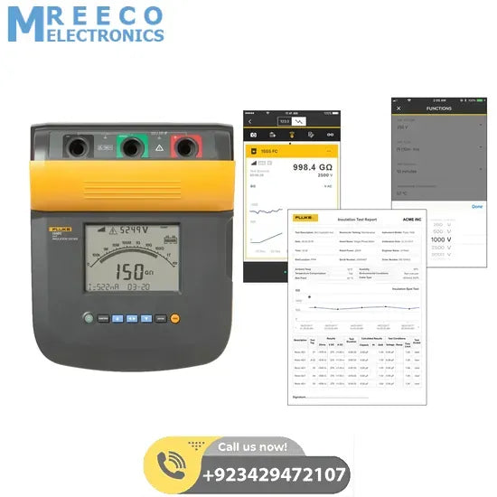 Fluke 1550C Insulation Resistance Tester - Front View