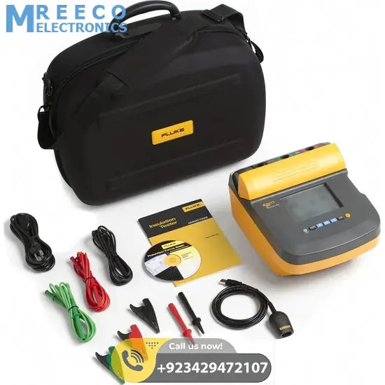 Fluke 1550C Insulation Resistance Tester - Side View