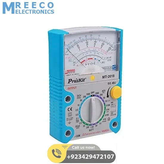Proskit Analog Multimeter MT2018 - Front View