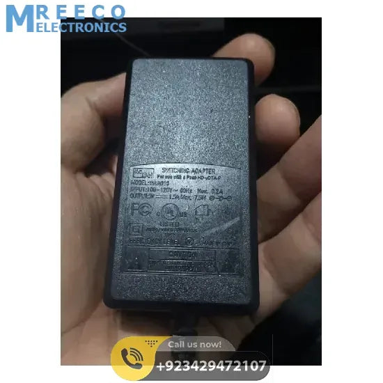 5V 1.5A Micro USB - Back View