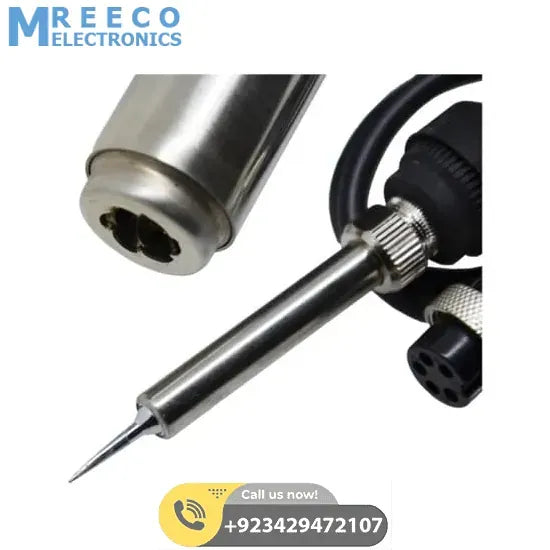 KADA Digital SMD Rework Station 8892D 2 in 1 Hot Air Gun And Soldering Iron Welding Station With Nozzle - Back View