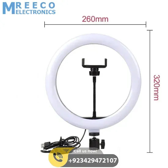 10 inch 26cm Selfie LED Ring Light For TikTok Tik Tok Without Stand - Display View
