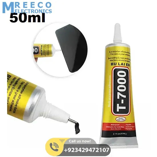 Multipurpose Adhesive Glue 50ml T7000 - Front View