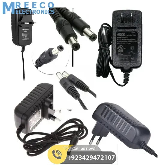 5V 5A Power Supply Adapter Charger General Purpose Use - Front View