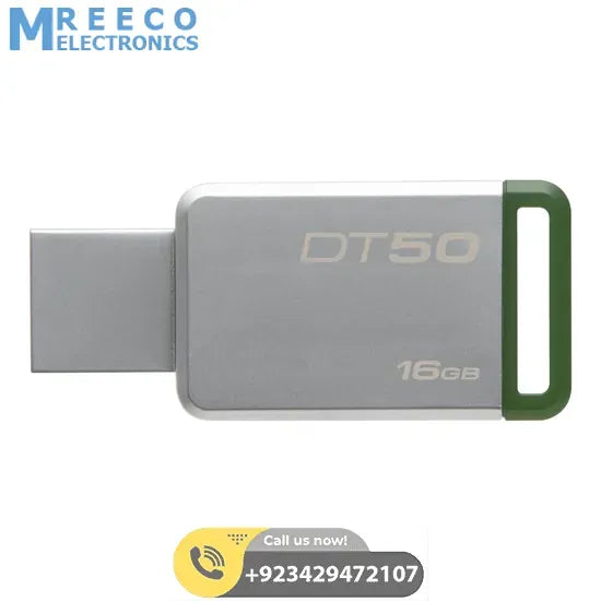 Kingston 16GB USB 2.0 Flash Drive in Pakistan - Front View